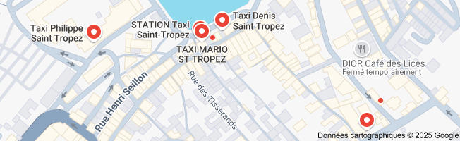 taxi st tropez