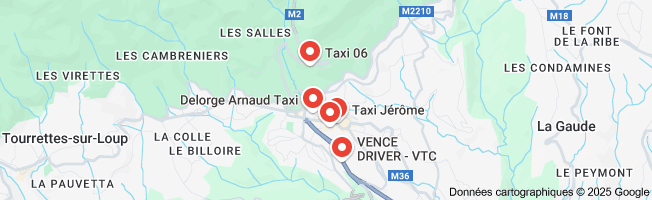 taxi vence