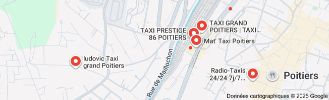 taxi poitiers gare