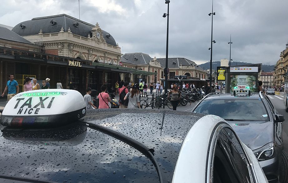 taxi in nice