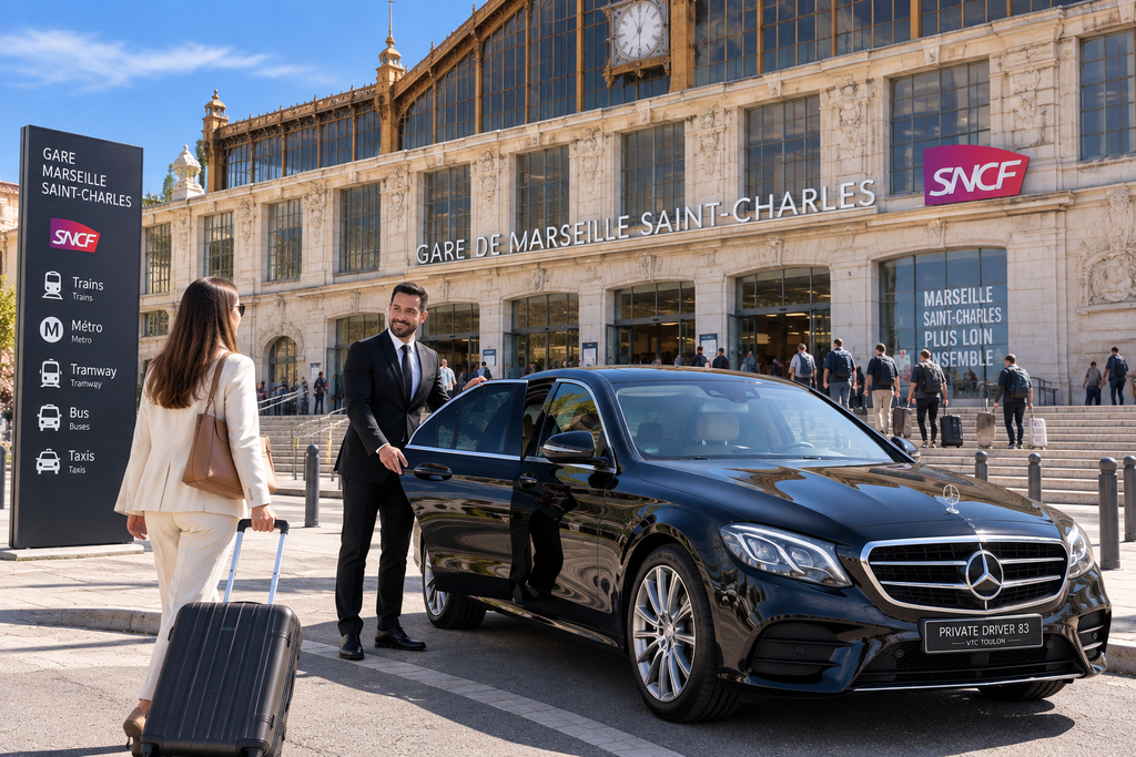 taxi marseille gare saint charles port